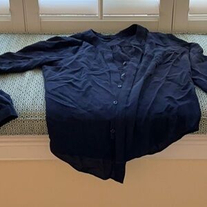 Theory silk blouse